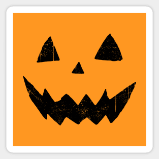 Pumpkin Face Sticker